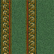 Ulster Carpets Athenia Runner Green 4/2583