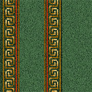Ulster Carpets Athenia Runner Green 4/2583