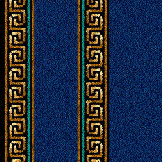 Ulster Carpets Athenia Runner Royal Blue 12/2583