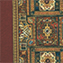 Ulster Carpets Glenavy Axminster Ethnic Panel Runner Rust 01/2137