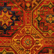Ulster Carpets Glenavy Axminster Red Persian Garden 21/2133