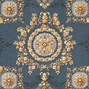Ulster Carpets Glendun Axminster Blue Lorenzo 5/2380