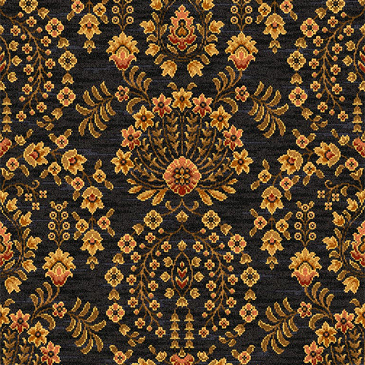 Ulster Carpets Glenmoy Axminster Black Sultan 91/2650