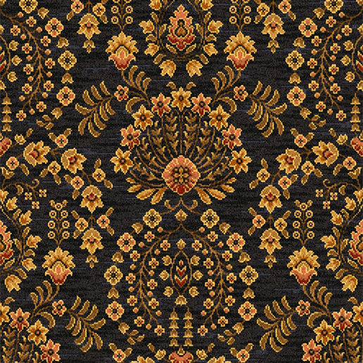 Ulster Carpets Glenmoy Axminster Black Sultan 91/2650