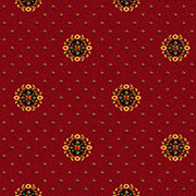 Ulster Carpets Sheriden Axminster Cameo Royal Red 10/2461 