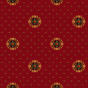 Ulster Carpets Sheriden Axminster Cameo Royal Red 10/2461 