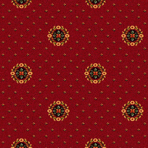 Ulster Carpets Sheriden Axminster Cameo Royal Red 10/2461