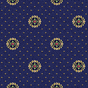 Ulster Carpets Sheriden Axminster Cameo Royal Blue 52/2461