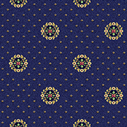 Ulster Carpets Sheriden Axminster Cameo Royal Blue 52/2461