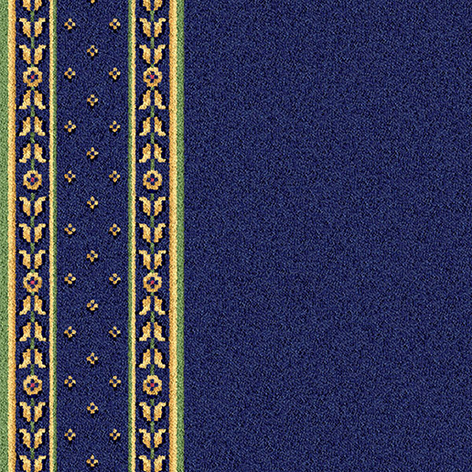 Ulster Carpets Sheriden Axminster Runner Royal Blue 52/2605