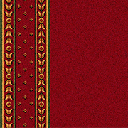 Ulster Carpets Sheriden Axminster Runner Royal Red 10/2605