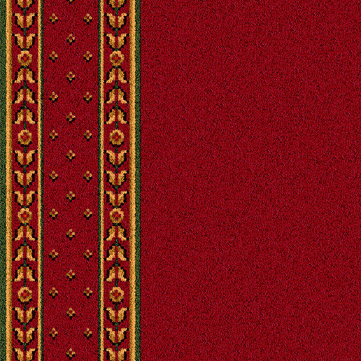 Ulster Carpets Sheriden Axminster Runner Royal Red 10/2605
