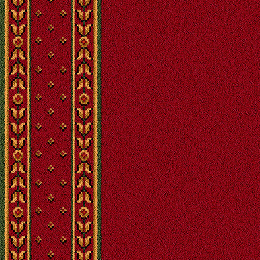 Ulster Carpets Sheriden Axminster Runner Royal Red 10/2605