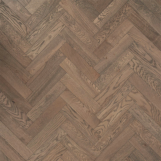V4 Wood Flooring Deco Parquet Herringbone ZB101 Frozen Umber