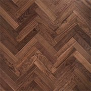 V4 Wood Flooring Deco Parquet Herringbone ZB205 Black Walnut
