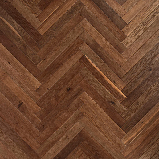 V4 Wood Flooring Tundra Herringbone TH111 Thermo Oak