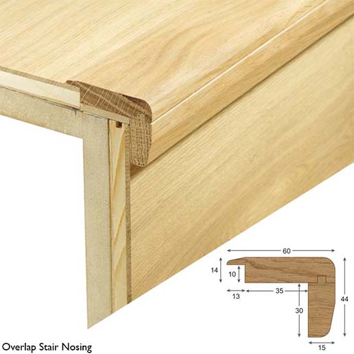 Woodpecker Flooring Solid Wood Stair Nosings 2