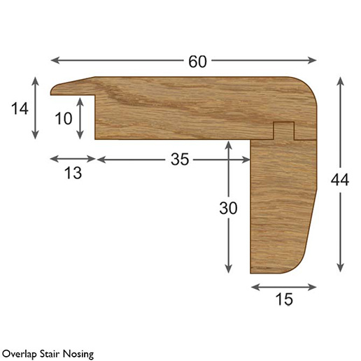 Woodpecker Flooring Solid Wood Stair Nosings 5