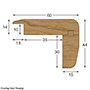 Woodpecker Flooring Solid Wood Stair Nosings 5