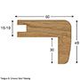 Woodpecker Flooring Solid Wood Stair Nosings 6