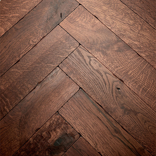 Woodpecker Flooring Goodrich Herringbone Foundry Oak 32-GMO-001
