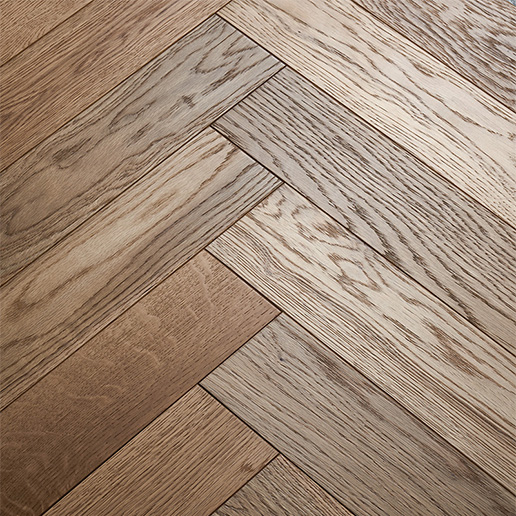 Woodpecker Flooring Goodrich Herringbone Smoked Oak 32-GFO-001