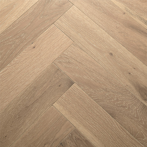 Woodpecker Flooring Goodrich Herringbone White Smioked Oak 32-GWS-001