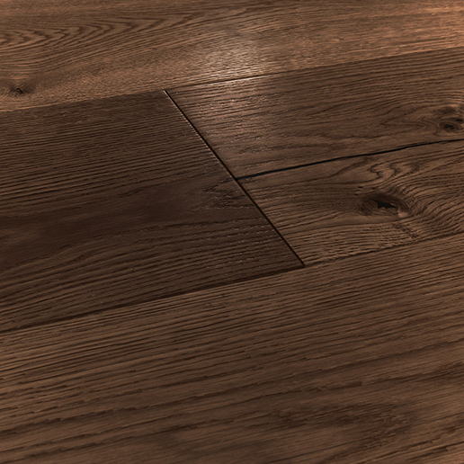 Woodpecker Flooring Chepstow Distressed Charcoal Oak 240mm Hard Waxed Oiled 65-AOC-002