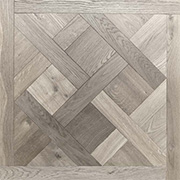 Woodpecker Flooring Sandringham Design Panel Limed Oak Perimeter Bevel 44 DCP 013
