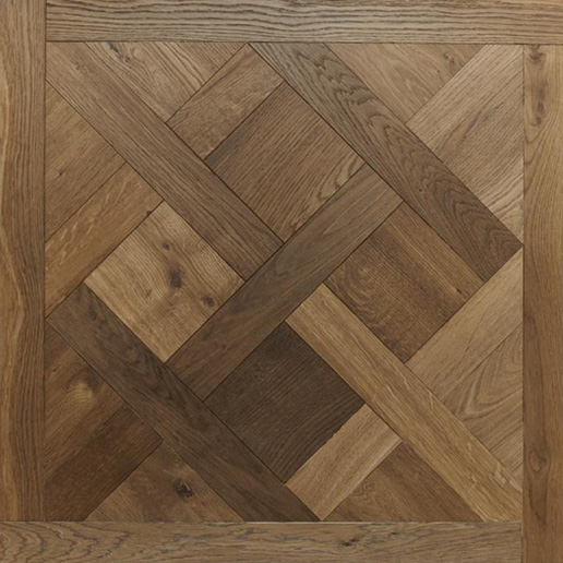 Woodpecker Flooring Sandringham Design Panel Royal Oak Perimeter Bevel 44 DCP 014