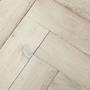 Woodpecker Flooring Goodrich Whitened Oak Brushed & Matt Lacquered Engineered Wood Flooring 32 GWH 001