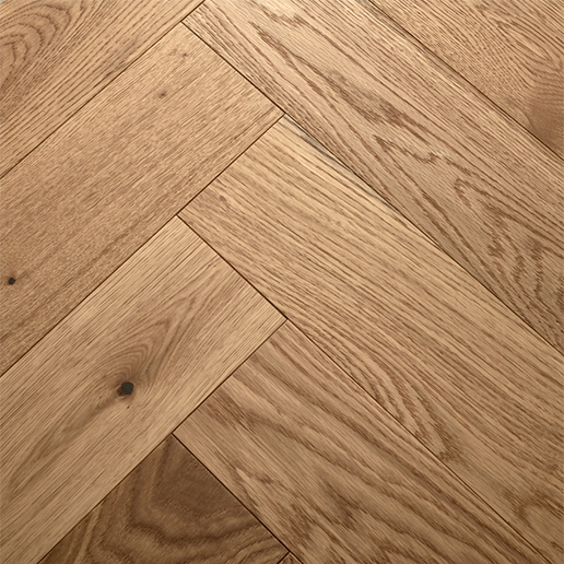 Woodpecker Flooring Highclere Natural Oak Large Herringbone Engineered Wood Flooring