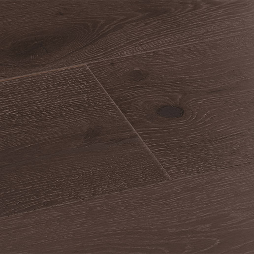 Woodpecker Flooring Salcombe Shadow Oak Smoked Brushed and Matt Lacquered Engineered Wood 45 WAC 017