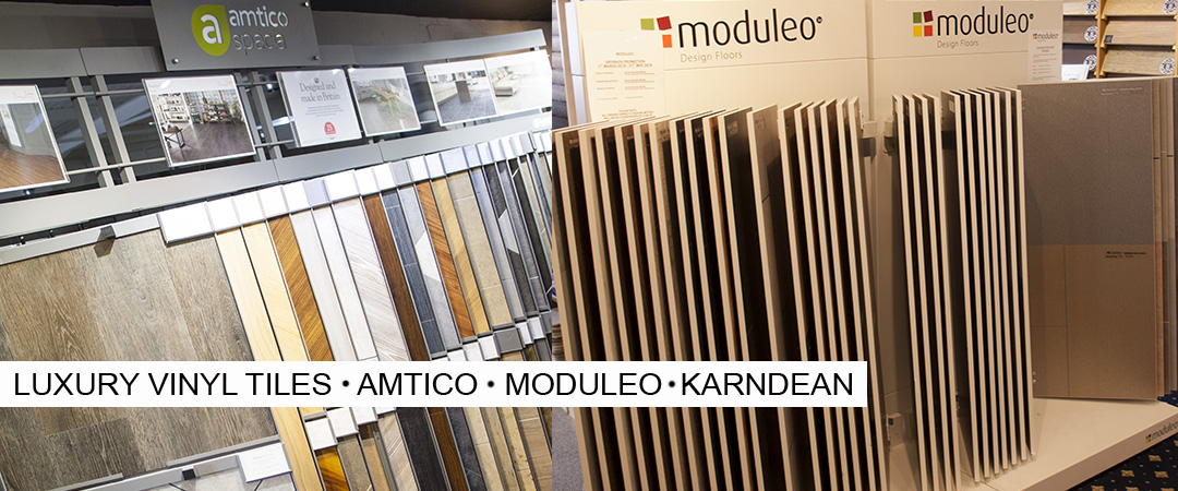 Luxury Vinyl Tiles, Amtico, Moduleo and Karndean