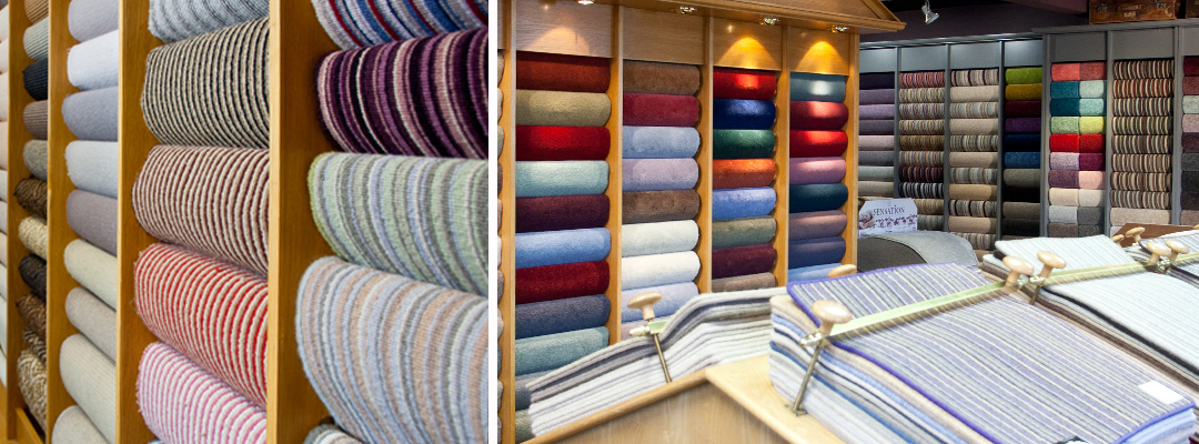 Twist and Wool Loop Pile Showroom