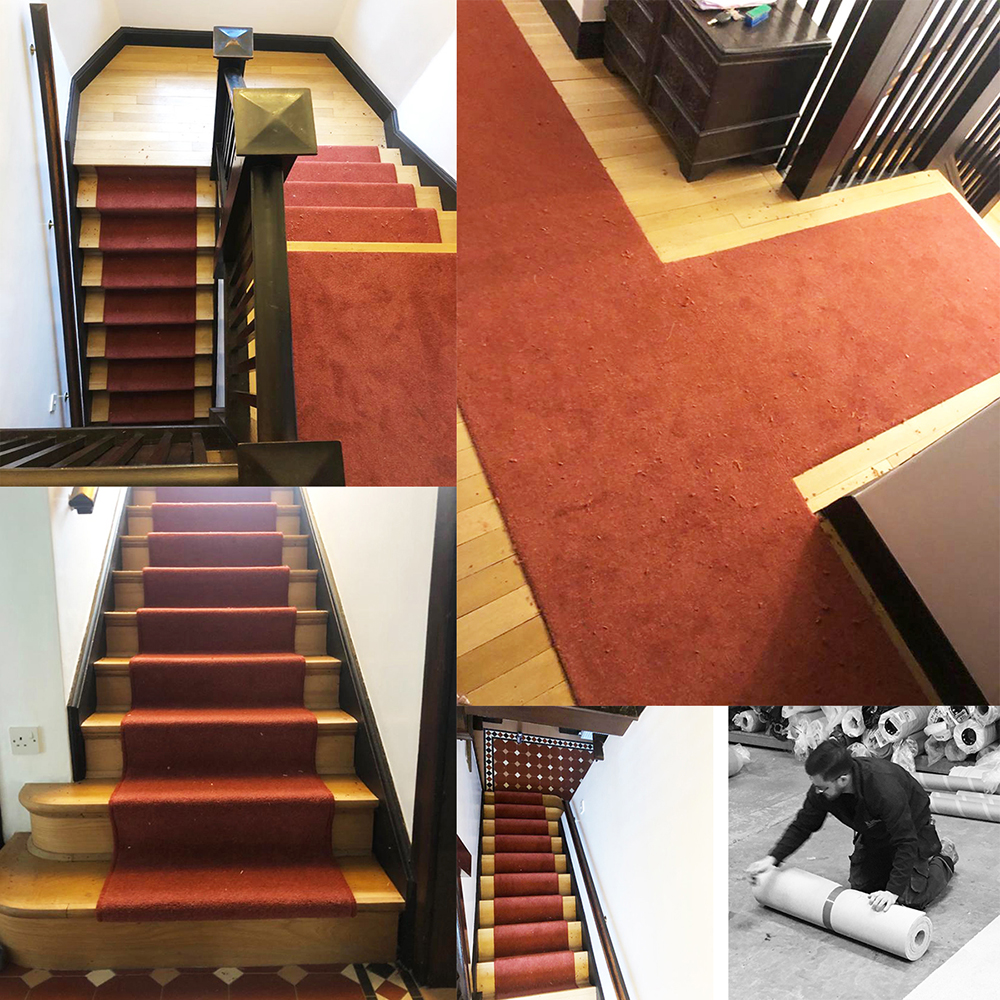 Wester Ultima Twist Fitted by James To Stairs and Landing 