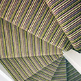 Lime Black Red Stripes To Stairs