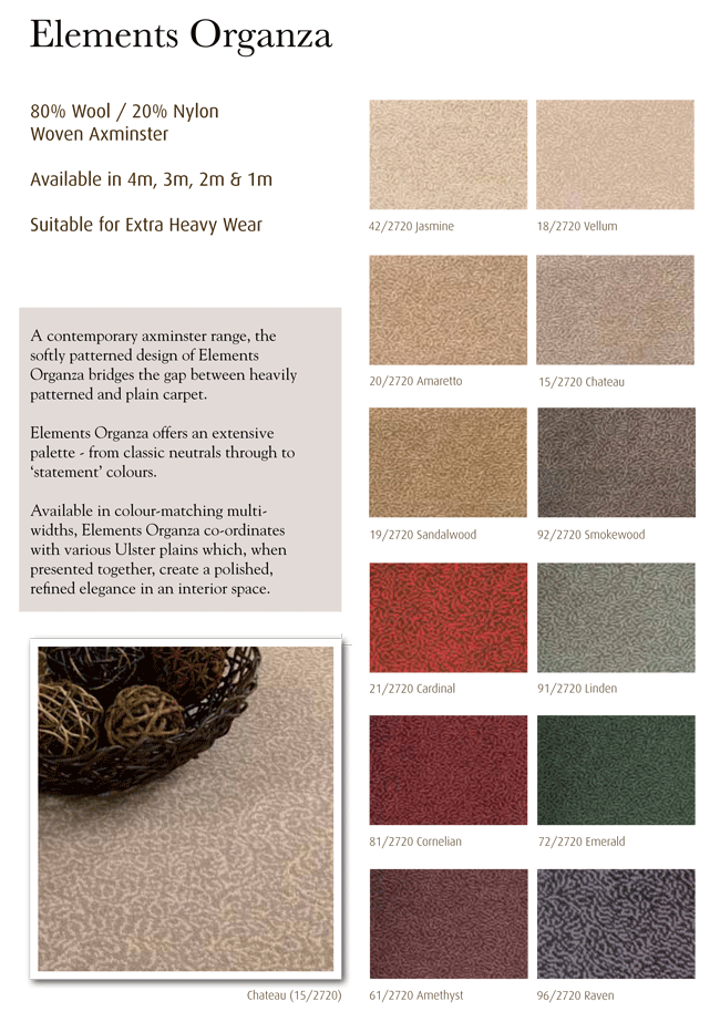 Ulster Carpets Elements Organza best price