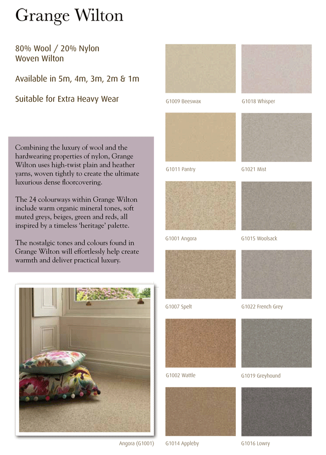 Ulster Carpets Grange Wilton best price 2