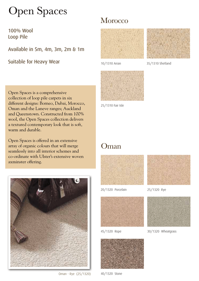Ulster Carpets Open Spaces