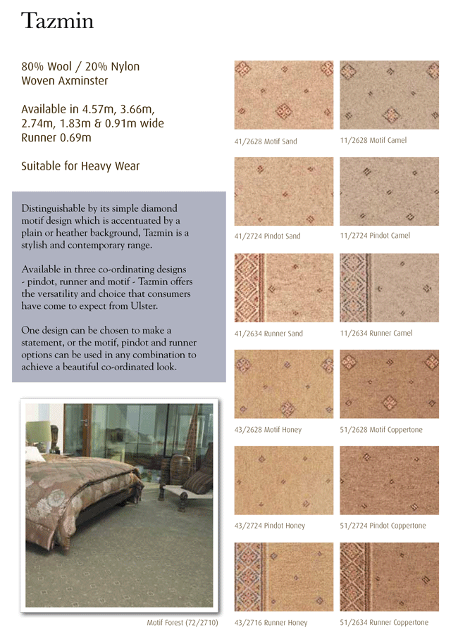 Ulster Carpets Tazmin Axminster 4