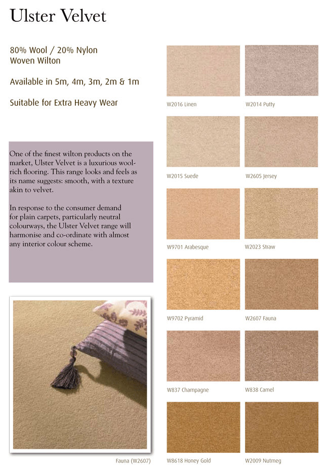 Ulster Carpets Ulster Velvet best price 3