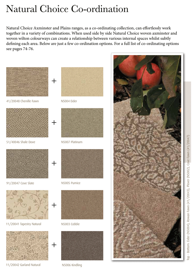 Ulster Carpets natural choice coordinates best price