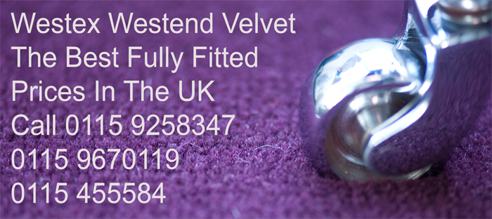 For richness, comfort and style the Westend Velvet range from Westex Carpets offers the ultimate in deluxe carpet with 3 qualities and 96 colours to choose from.