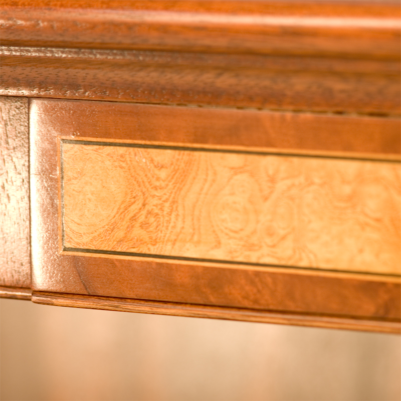 Charles barr Grandeur Bookcase in Mahogany and Olive Ash