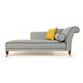 Duresta Juliette Chaise Black and White Stripe