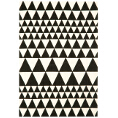 Asiatic Rugs Fashion Floors Onix ON06 Triangles Black from Kings Interiors - the ideal place to buy Furniture and Flooring. Call Today - 01158258347.