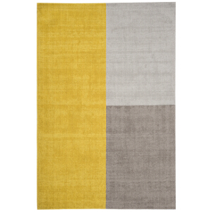 Asiatic Rugs Modern Wool Blox Mustard