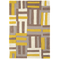 Asiatic Rugs Modern Wool Matrix MAX17 Code Yellow from Kings Interiors - the ideal place to buy Furniture and Flooring. Call Today - 01158258347.