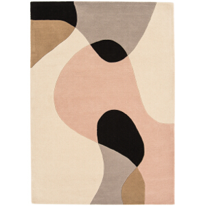 Asiatic Rugs Modern Wool Matrix MAX55 Arc Pastel